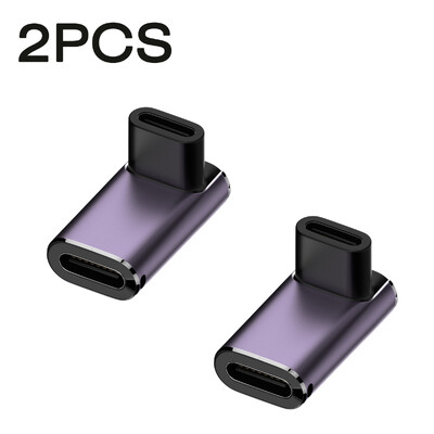 UGOURD USB4 OTG Tip C To C Thunderbolt3 Adapter produžnog kabela L stil muški na ženski na ženski za telefon prijenosno računalo 40Gbps