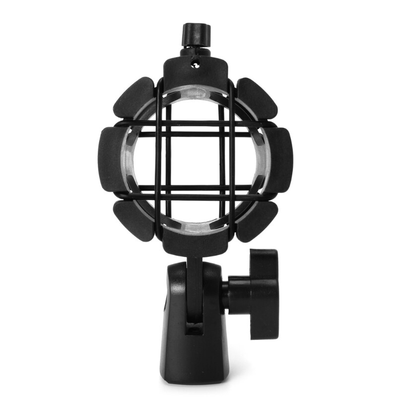 Universalus mikrofono amortizatoriaus laikiklis, NB04 mikrofono spaustuko laikiklio laikiklis, skirtas 6,3 mm skersmens mikrofono antivibracinio smūgio laikikliui