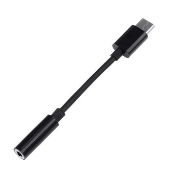 USB тип C към 3,5 mm Aux адаптерен кабел Type-c 3,5 жак аудио кабел за Xiaomi Redmi Poco Huawei HiFi 3,5 mm слушалки OTG конектор