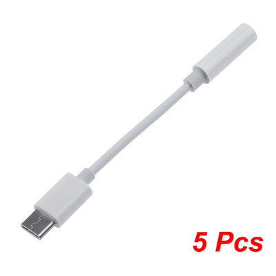 USB тип C към 3,5 mm Aux адаптерен кабел Type-c 3,5 жак аудио кабел за Xiaomi Redmi Poco Huawei HiFi 3,5 mm слушалки OTG конектор