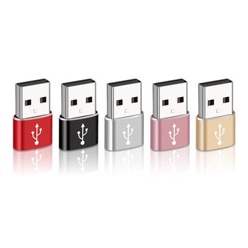 USB към тип C OTG телефонен адаптер USB-C мъжки към женски Type-c конвертор за Macbook Samsung Huawei Xiaomi iPhone USBC конектор