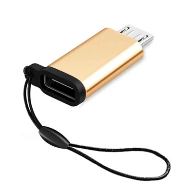 „Micro USB“ prie C tipo adapterio „Mini USB“ į „USB C“ 480Mbps greito duomenų įkrovimo jungtis USBC į „Lightning“ adapterį, skirtą „iPhone Android“