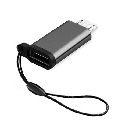 „Micro USB“ prie C tipo adapterio „Mini USB“ į „USB C“ 480Mbps greito duomenų įkrovimo jungtis USBC į „Lightning“ adapterį, skirtą „iPhone Android“