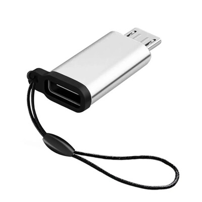 „Micro USB“ prie C tipo adapterio „Mini USB“ į „USB C“ 480Mbps greito duomenų įkrovimo jungtis USBC į „Lightning“ adapterį, skirtą „iPhone Android“