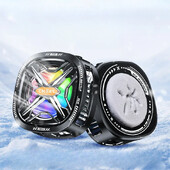 15w Kontrola s tri brzine Snažno hlađenje FS05 Poluvodič Radijator mobilnog telefona Hladnjak Ventilator Digitalni zaslon Magnetska stražnja stezaljka