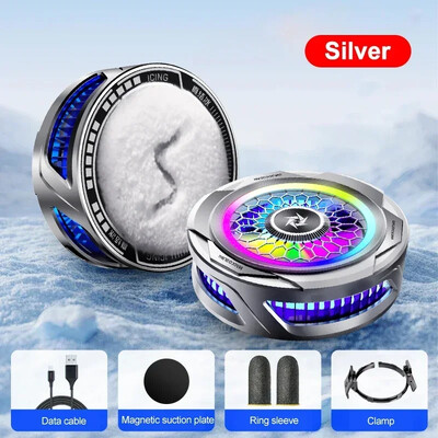 15 W magnetski/pozadinska kopča 2 u 1 poluvodički ledeni rashladni radijator koji se može zamrznuti SL25 Ljetni hladnjak za mobilne telefone PUBG