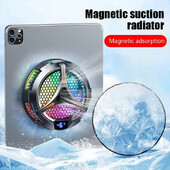 Cooler magnetic pentru telefon cu ventilator mut X42 pentru iPad iphone Tabletă dedicată cu tabletă laptop din aluminiu Stand radiator peltier cooler