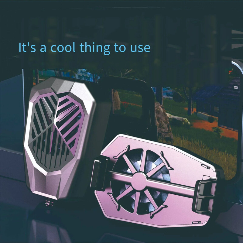 Univerzalni S08 utikač za mobilni telefon, zračno hlađen hladnjak, stražnja stezaljka, jak vjetar, hlađenje mobilnog telefona za iPhone