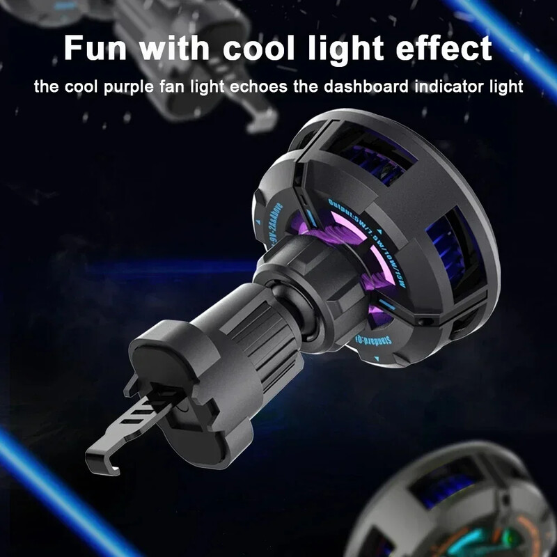 Hlađenje, magnetski bežični punjač za auto, držač za telefon u automobilu, stalak za brzo punjenje u automobilu za Macsafe iPhone 15 14 13 12 Pro Max Mini