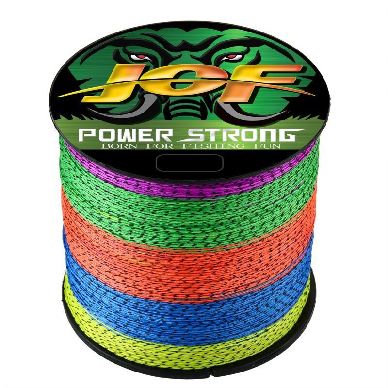 JOF spot 8 braided strypas Dali Ma meškerė Japoniška PE ilgų nuotolių meškerė 100M-10 00M karpių meškerė