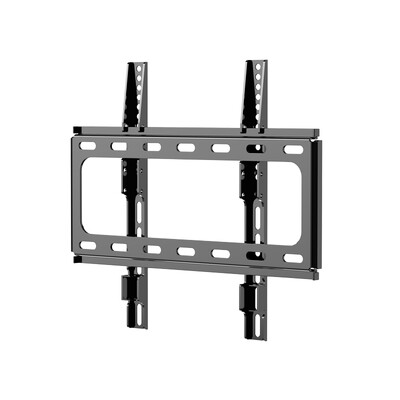 Televizoriaus sieninis laikiklis tvirtinamas daugeliui 40"–80" plokščių / lenktų televizorių su Max VESA 400x400 mm iki 110 lbs erdvę taupančiu universaliu televizoriaus laikikliu