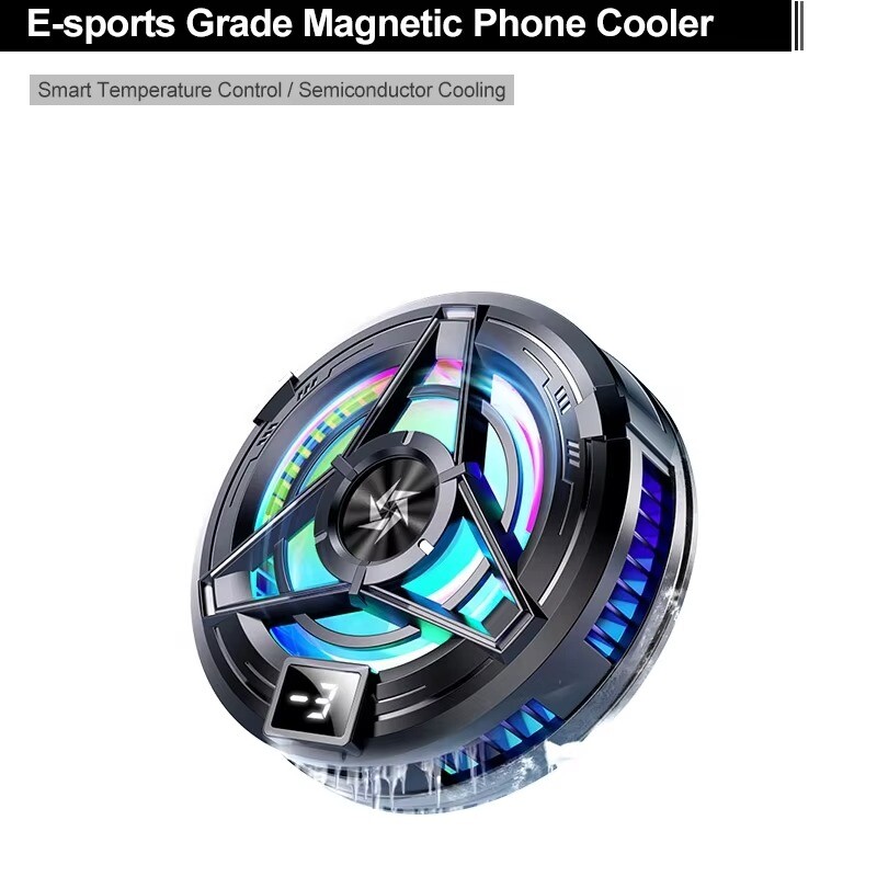 SL15 Bežični punjač 15W Radijator mobilnog telefona Hladnjak s magnetskim poluvodičem SL17 Mali ventilator mobilnog telefona stegnut radijator