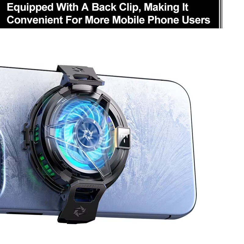 SL15 Bežični punjač 15W Radijator mobilnog telefona Hladnjak s magnetskim poluvodičem SL17 Mali ventilator mobilnog telefona stegnut radijator