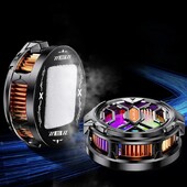 Magnetski poluvodič Rashladni radijator za mobilni telefon 15W Snažno hlađenje Laptop Tablet Radijator Osvjetljenje u 7 boja Hlađenje igrica za telefon