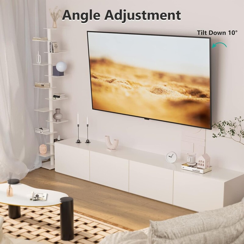 BEISHI fiksni držač TV zidnog monitora Podesivi TV nosač za 14-32 inčni plazma HDTV LCD LED ekran TV stalak