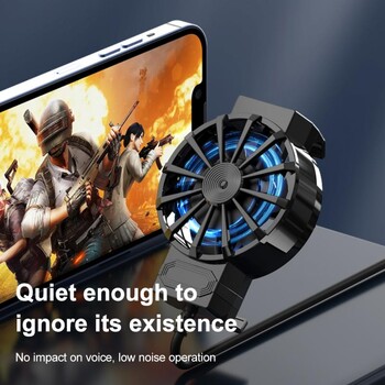 Ψύξη κινητού τηλεφώνου X16 Universal Cellphone Cooling Fan Radiator για PUBG Game Cool Heat Sink για Samsung Huawei iPhone Xiaomi