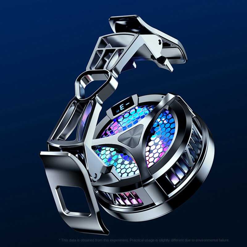 Външен охладител за мобилен телефон, полупроводников магнитен вентилатор, игра с безжично зареждане, Magsafe, машина PUBG, охлаждане за таблет