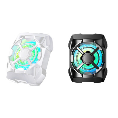 Bežični magnetski hladnjak za telefon 4.2V 400mAh punjivi turbo ventilacijski radijator mobilnog telefona plava LED za iPhone 12 13 14 15