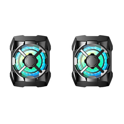 Bežični magnetski hladnjak za telefon 4.2V 400mAh punjivi turbo ventilacijski radijator mobilnog telefona plava LED za iPhone 12 13 14 15