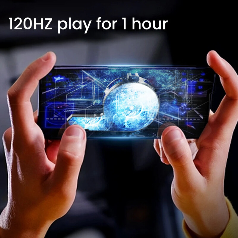 Hladnjak poluvodiča za mobilni telefon, radijator ventilatora za hlađenje poluvodiča u obliku "6" za IOS Android SL33 Magnetski rashladni hladnjak sa stražnjom kopčom