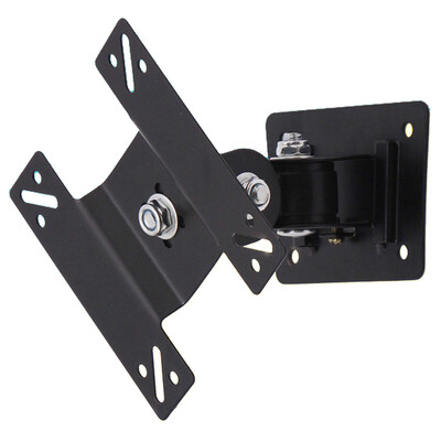 Suport de montare pe perete TV universal, reglabil, rotit la 360 de grade, pentru suport TV LCD/LED/plasmă de 14-24 inchi