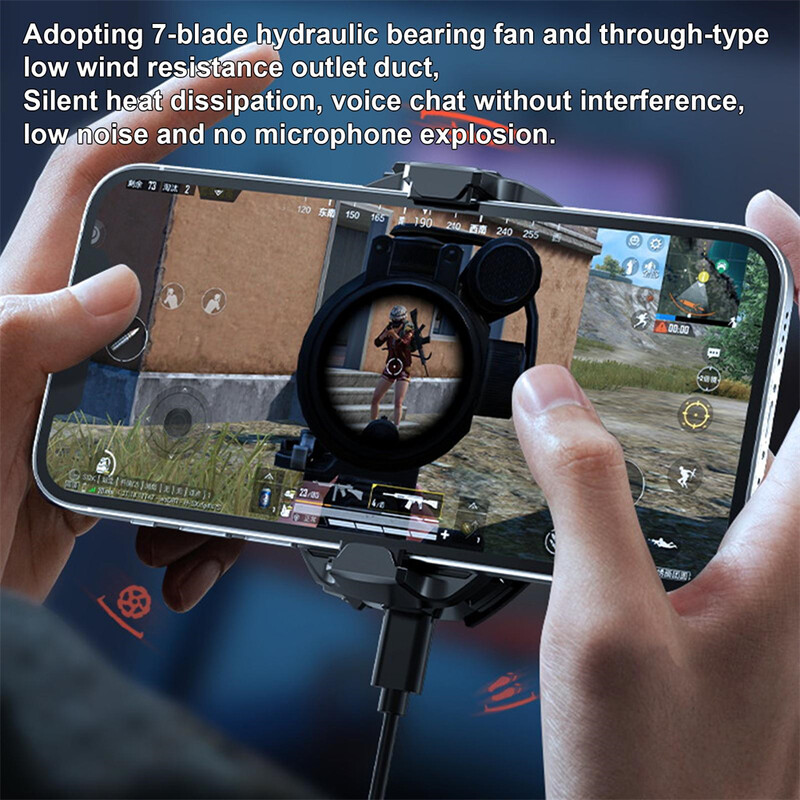 Mobiiltelefoni jahuti pooljuht TEC kiire jahutusventilaator Radiaator Mobiiltelefonid Radiaator mobiilseks mängimiseks välivlog