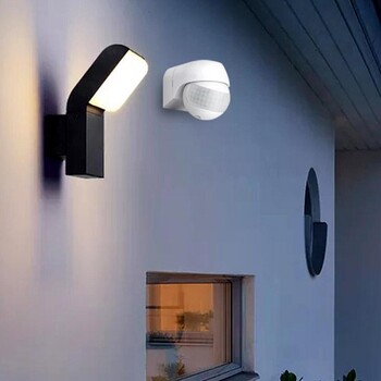 Motion Sensor 220v~240v Motion Automatic Infrared Switch Degree Sensor Rotating Timer 180 Outdoor PIR Light