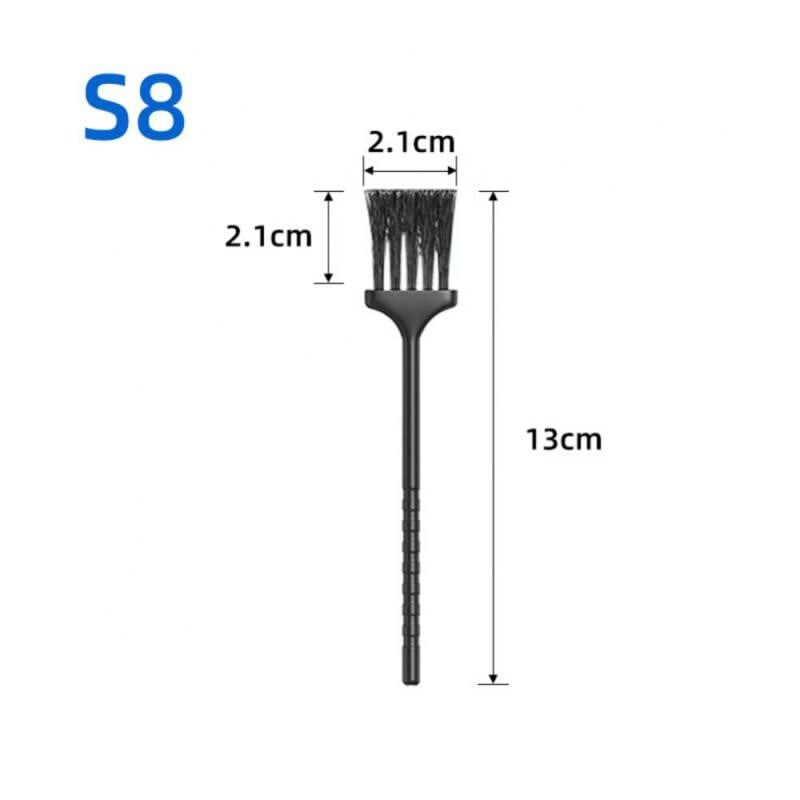 NEWset Prijenosni komplet za čišćenje antistatičke četke za prašinu za tipkovnicu računala s malom rupom Prostor za prijenosno računalo Tablet Universa