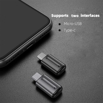 Διασύνδεση Micro USB Type-C Τηλεχειριστήριο κινητού τηλεφώνου Smart App Wireless Infrared Appliance Adapter Για