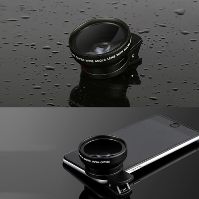 Mobitel 37MM 0.45X 49UV super širokokutni + makro objektiv za mobilni fotoaparat za telefon Dodaci za mobitele Podrška za pametne telefone