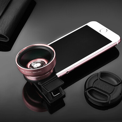 Mobitel 37MM 0.45X 49UV super širokokutni + makro objektiv za mobilni fotoaparat za telefon Dodaci za mobitele Podrška za pametne telefone