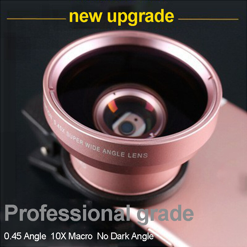 Mobitel 37MM 0.45X 49UV super širokokutni + makro objektiv za mobilni fotoaparat za telefon Dodaci za mobitele Podrška za pametne telefone