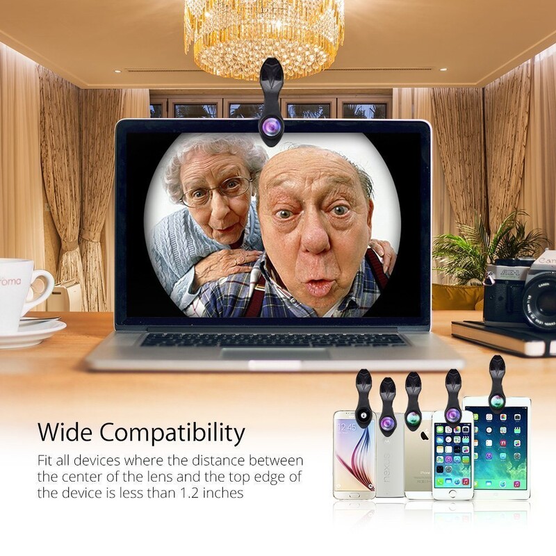 APEXEL Komplet leća za telefon univerzalni 10 u 1 Fisheye širokokutni makro objektiv CPL filter Kaleidoskop + 2X teleskopski objektiv za pametni telefon