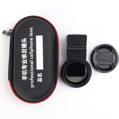 Универсален 37 мм CPL филтър за обектив на камерата на телефона CPL филтър с чанта за контейнер за iPhone 15 14 13 12 11 Samsung Xiaomi