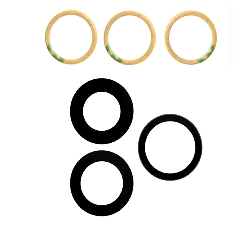 1 set stražnjeg stakla za objektiv kamere za iPhone X XR Xs 11 12 13mini Pro Max stražnja kamera s 3 m ljepila i alata za uklanjanje dijelova za popravak