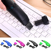 1vnt belaidis oro dulkių siurblys kompiuterio valymui Įkraunamas mini USB rankinis klaviatūros dulkių siurblys kompiuterio ekranui
