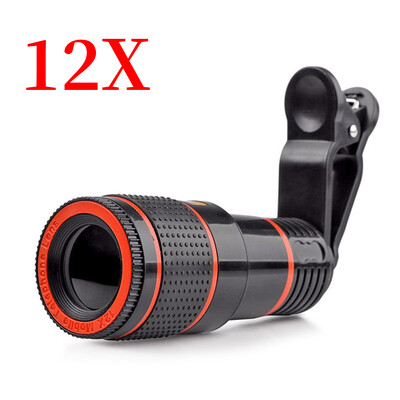 Objektiv Univerzalna kopča 20X/12X zum Telefon Kamera Telefoto objektiv Monokularni teleskop Telefon Univerzalni optički teleskop Komplet objektiva