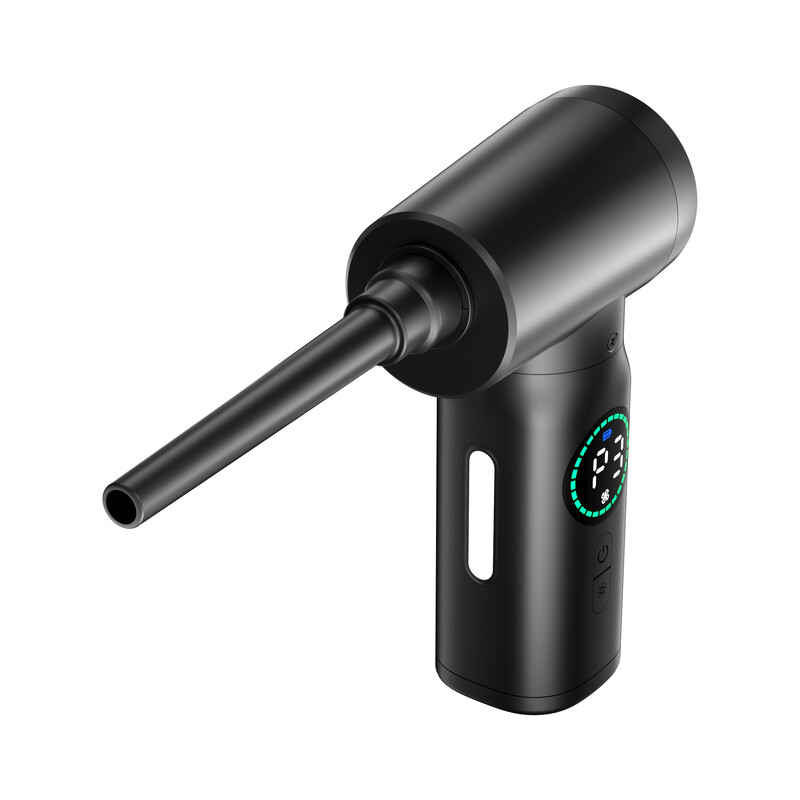 7500 mAh nešiojamas suspausto oro dulkių siurblys 2 viename oro pūstuvas ir dulkių siurblys belaidis dulkių siurblys, skirtas klaviatūros kompiuteriui valyti