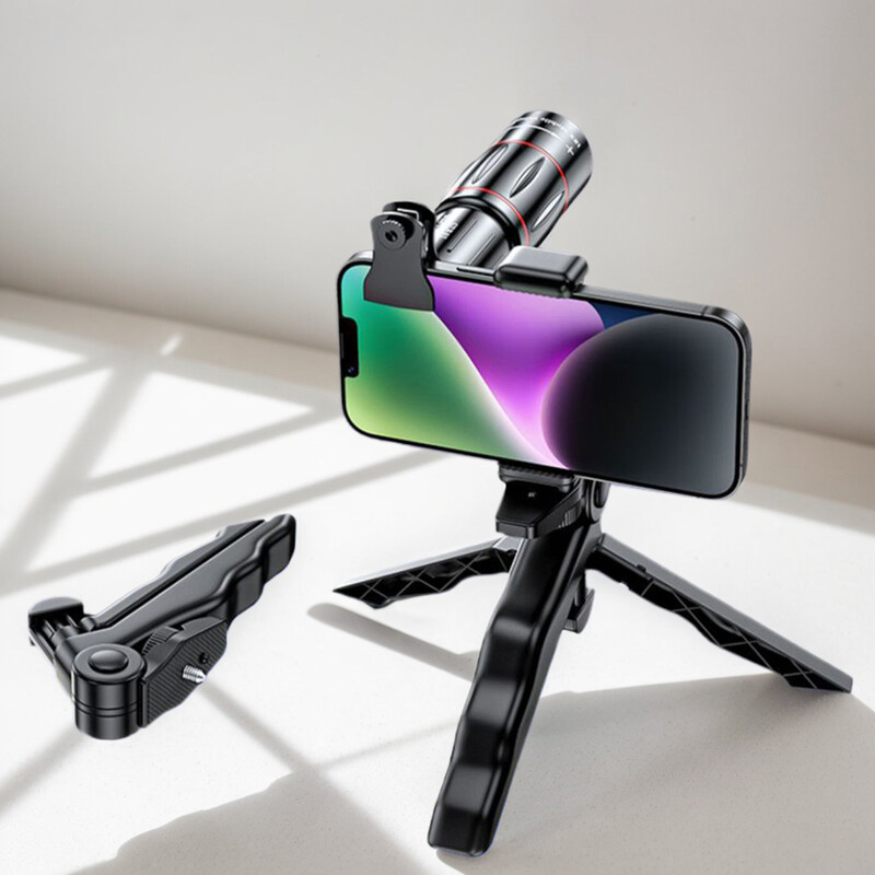 18/28/36X Mobiliojo telefono kameros objektyvas Universalus priartinantis telefono fotoaparatas Teleobjektyvas Optinis teleskopo objektyvas, skirtas stovyklavimui Medžioklės sportui