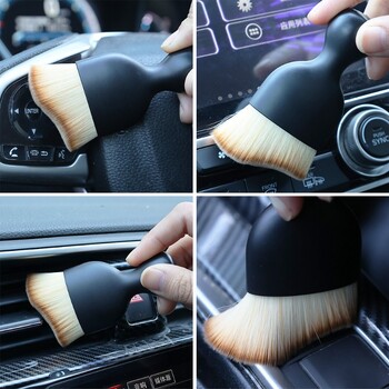 4-1Pcs Cleaning Brush Keyboard Clean for Car Dashboard Screen Screen Dust Brush Car Εργαλείο καθαρισμού εσωτερικού χώρου με προστατευτικό κάλυμμα