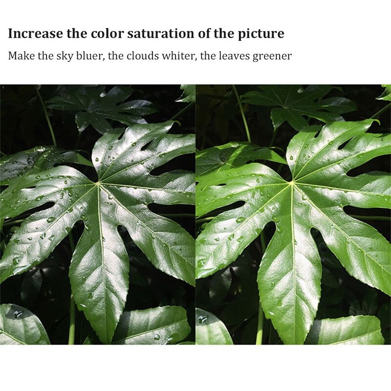 Universalus 52 mm 67 mm CPL fotoaparato objektyvo filtras Profesionalus nešiojamasis poliarizatorius su gnybtu, neatspindinčiu telefono filtru visiems telefonams