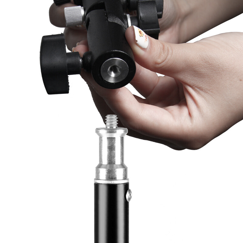 2m 170/150/55cm Selfie Stativ Aluminijski Svjetlosni Stalak Za Nosač Za Telefon Stalak Digitalni Fotoaparat Stativ Sa Stezaljkom Bluetooth Kontroler