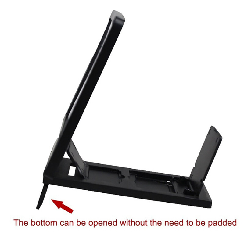 Nešiojamo mobiliojo telefono ekrano didintuvas 3D vaizdo įrašas, ištraukiamas sulankstomas ekrano ekrano stiprintuvas, išplėtimas, sulankstomas telefono laikiklis