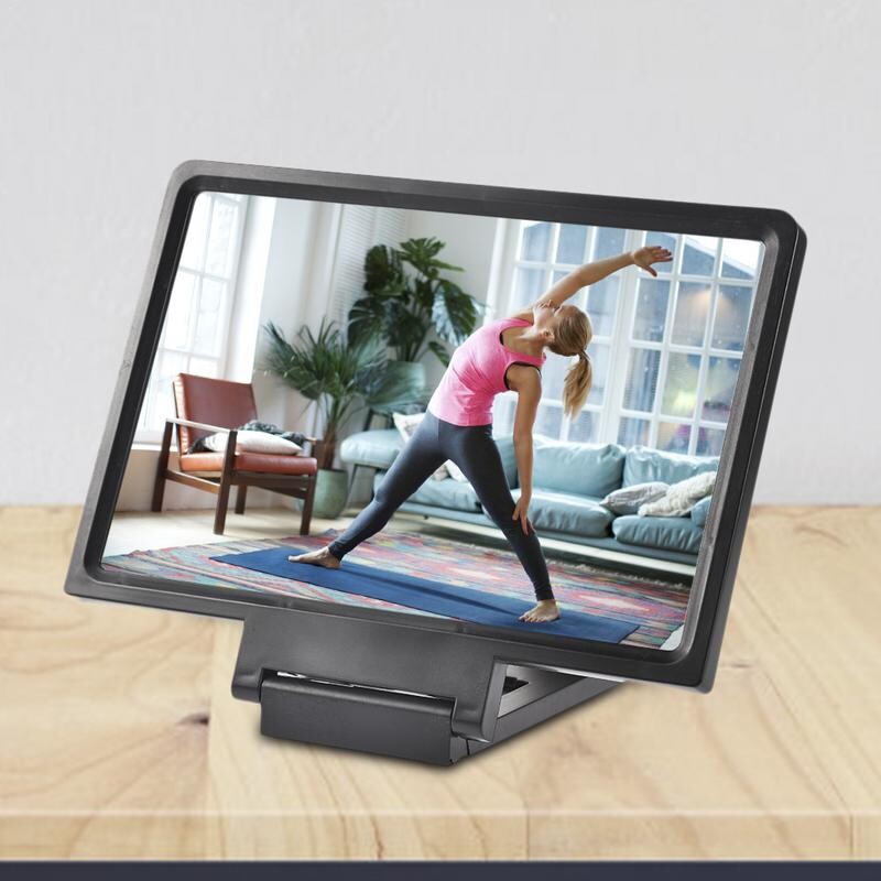 Naujas mobiliojo telefono ekrano didintuvas akių apsaugos ekranas 3D vaizdo ekrano stiprintuvas sulankstomas padidintas išplėtimo stovas karštas