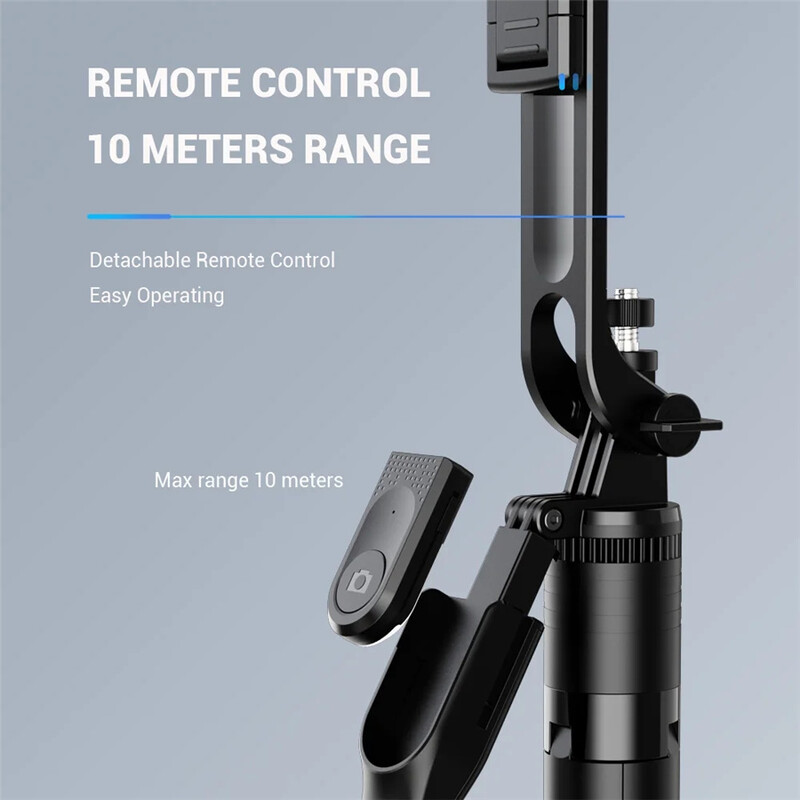 BSLIUFANG Naujas 1,7 M belaidis asmenukių trikojis, sulankstomas stovas veiksmo kameroms, išmaniesiems telefonams, balansui, pastovus fotografavimas tiesiogiai