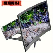 12-inčno pojačalo zaslona mobilnog telefona, 3D stalak za povećalo, povećalo, HD video pojačalo, stalak za telefon, nosač povećanog zaslona