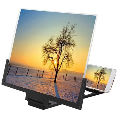 10 colių 3D ekrano stiprintuvas Mobiliojo telefono ekranas Vaizdo didintuvas HD išplėtimas Projektorius Išmanusis telefonas Ekranas Didinamasis laikiklis