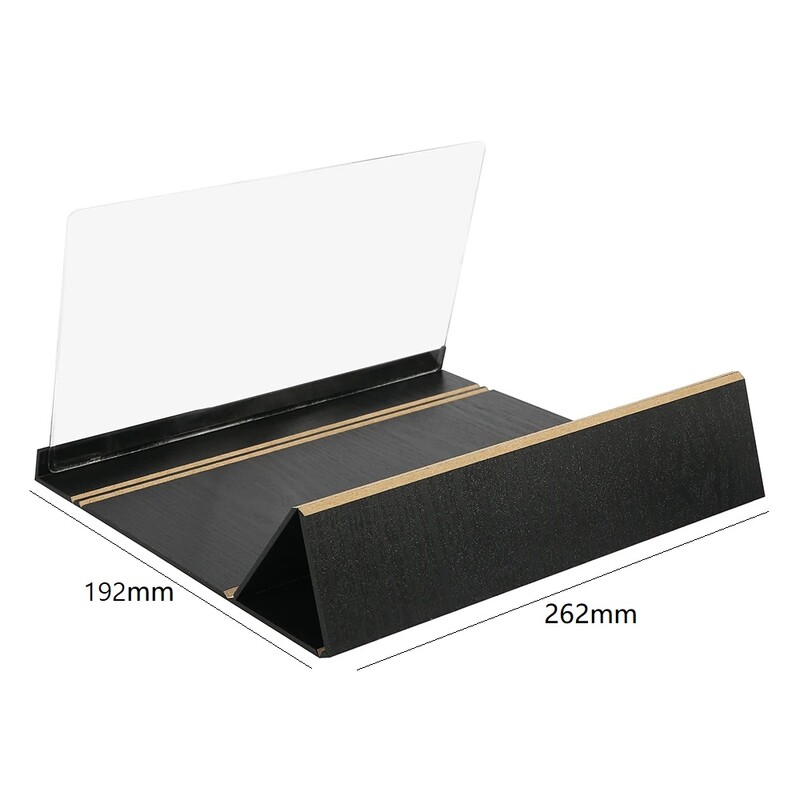 Pojačalo zaslona od 12 inča, 3D sklopivo povećalo zaslona, univerzalni mobilni telefon, video povećalo, nosač, stalak za povećanje zaslona