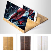 12-inčno 3D pojačalo zaslona, video povećalo zaslona mobilnog telefona za pametni telefon, nosač stalka za telefon s povećanim zaslonom