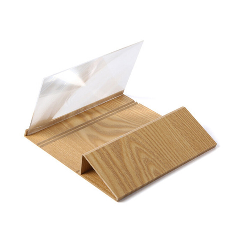 12-inčno 3D pojačalo zaslona, video povećalo zaslona mobilnog telefona za pametni telefon, nosač stalka za telefon s povećanim zaslonom